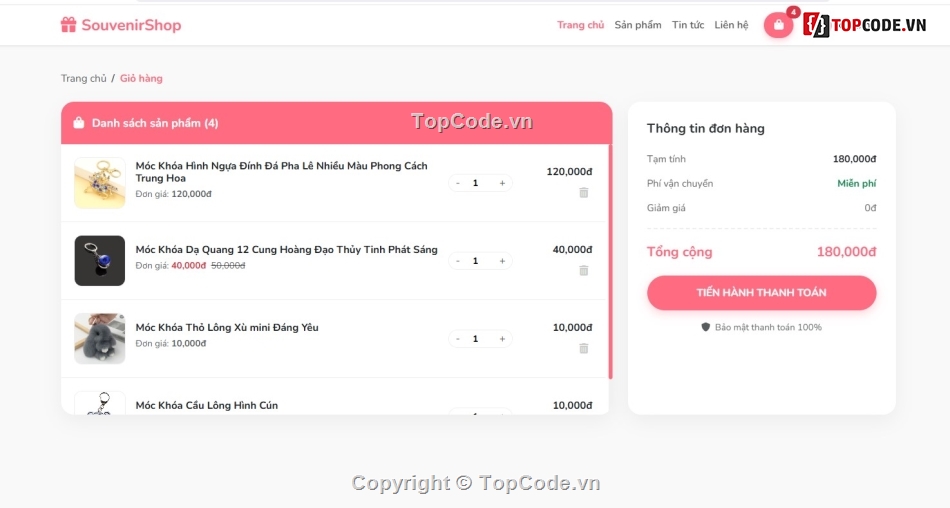 giao diện,mới nhất,bán đồ lưu niệm